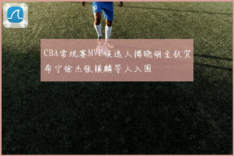 CBA常规赛MVP候选人揭晓胡金秋贺希宁徐杰张镇麟等人入围